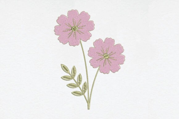 Cosmos Flower Embroidery: A Seller’s Review