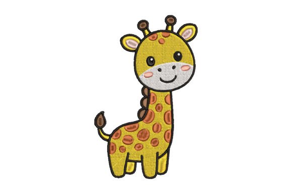 Cute Giraffe Embroidery: A Designerβs Review