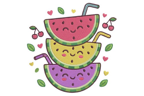 Cute Watermelon Embroidery Design: A Maker's Review