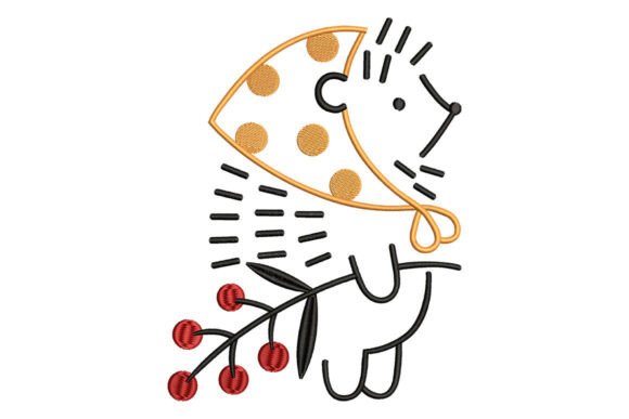 Hedgehog with Berries Embroidery: A Business Review