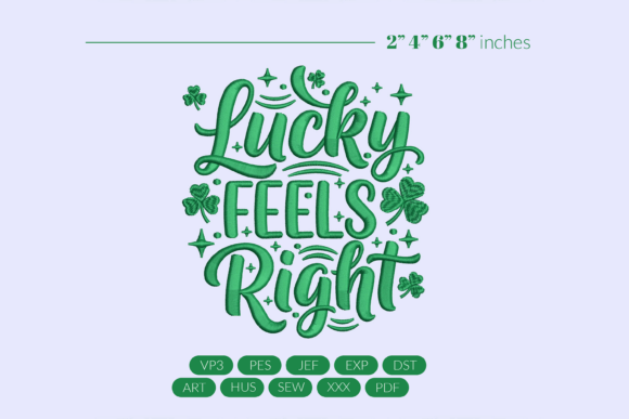 Lucky Feels Right Embroidery: A Designer Review