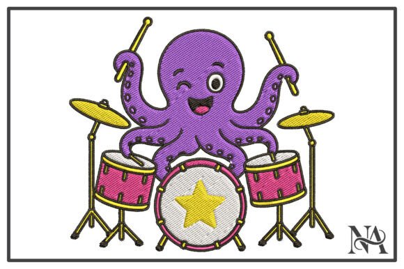 Rockstar Octopus Drummer: A Stitch Test Review